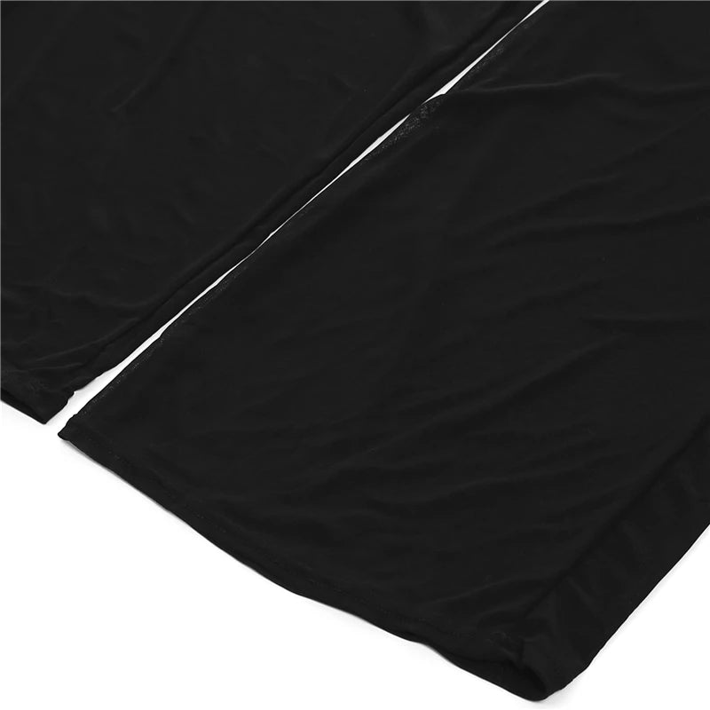 Sheer Seduction Pants - Mesh Drawstring Style