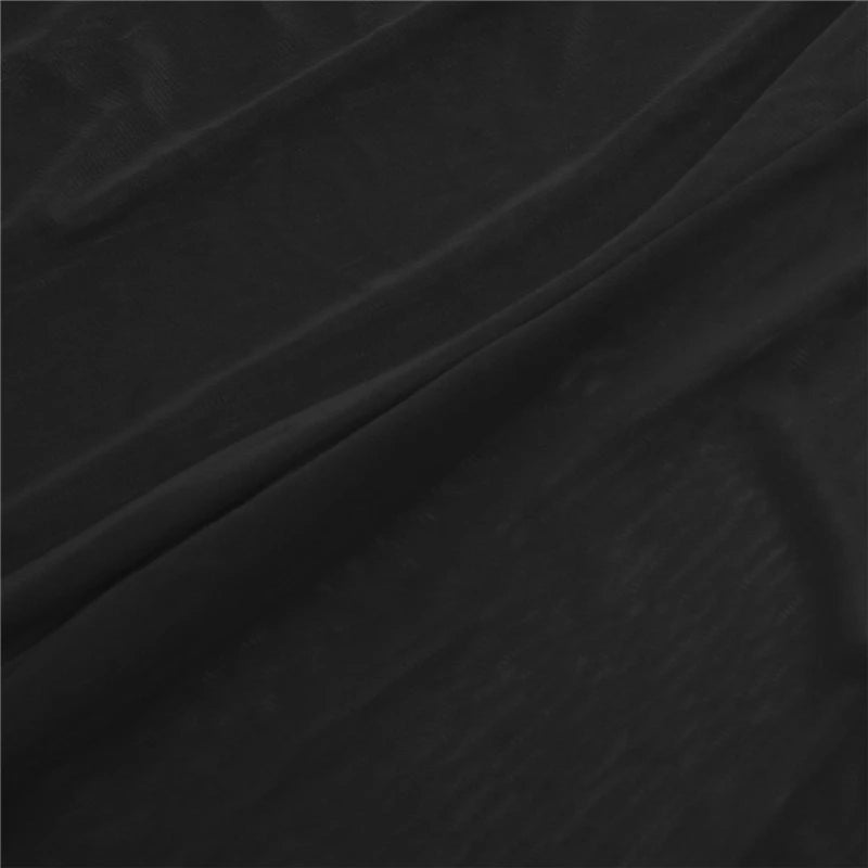 Sheer Seduction Pants - Mesh Drawstring Style
