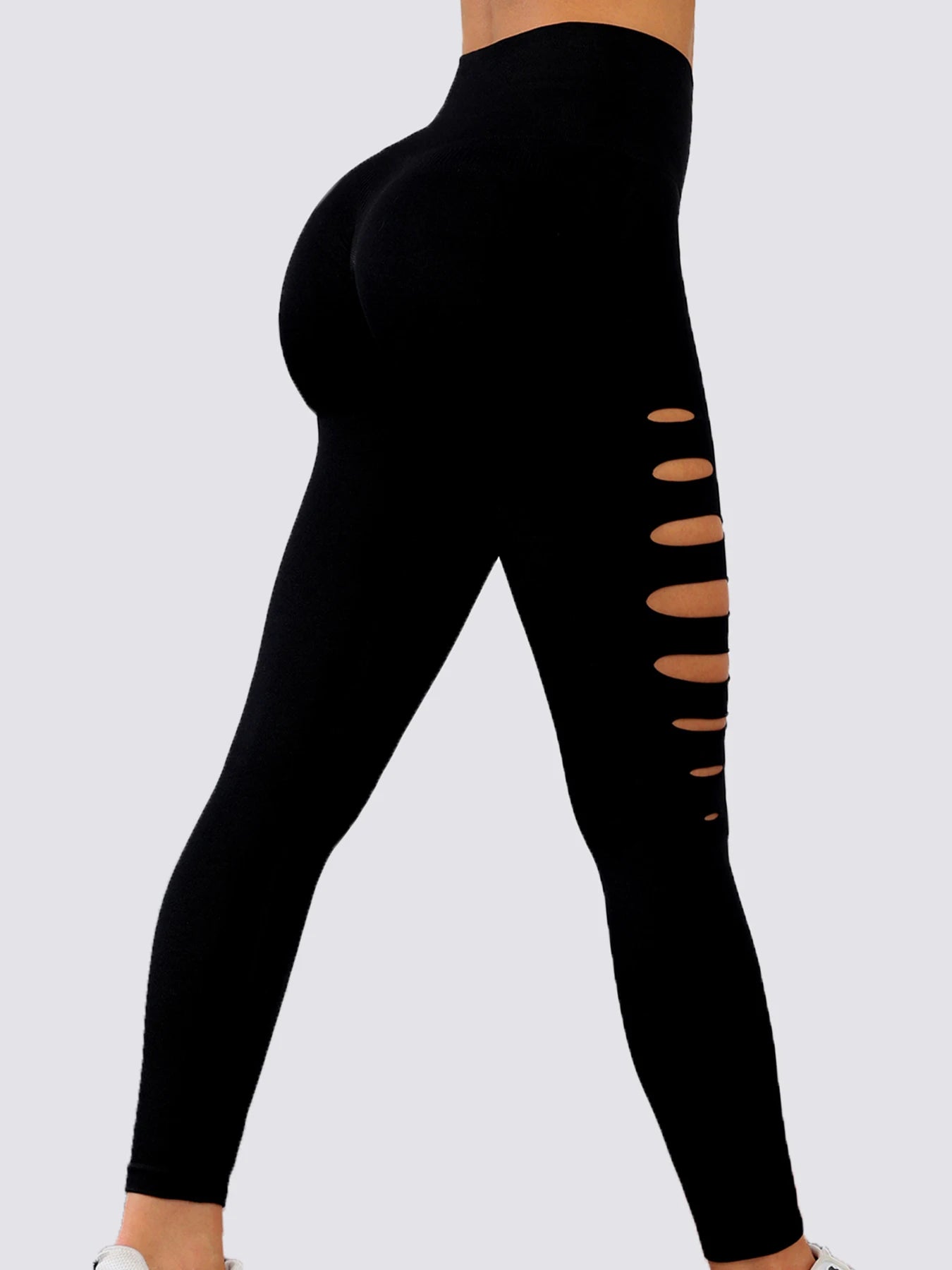 Bold Cut-Out Tummy Control Leggings
