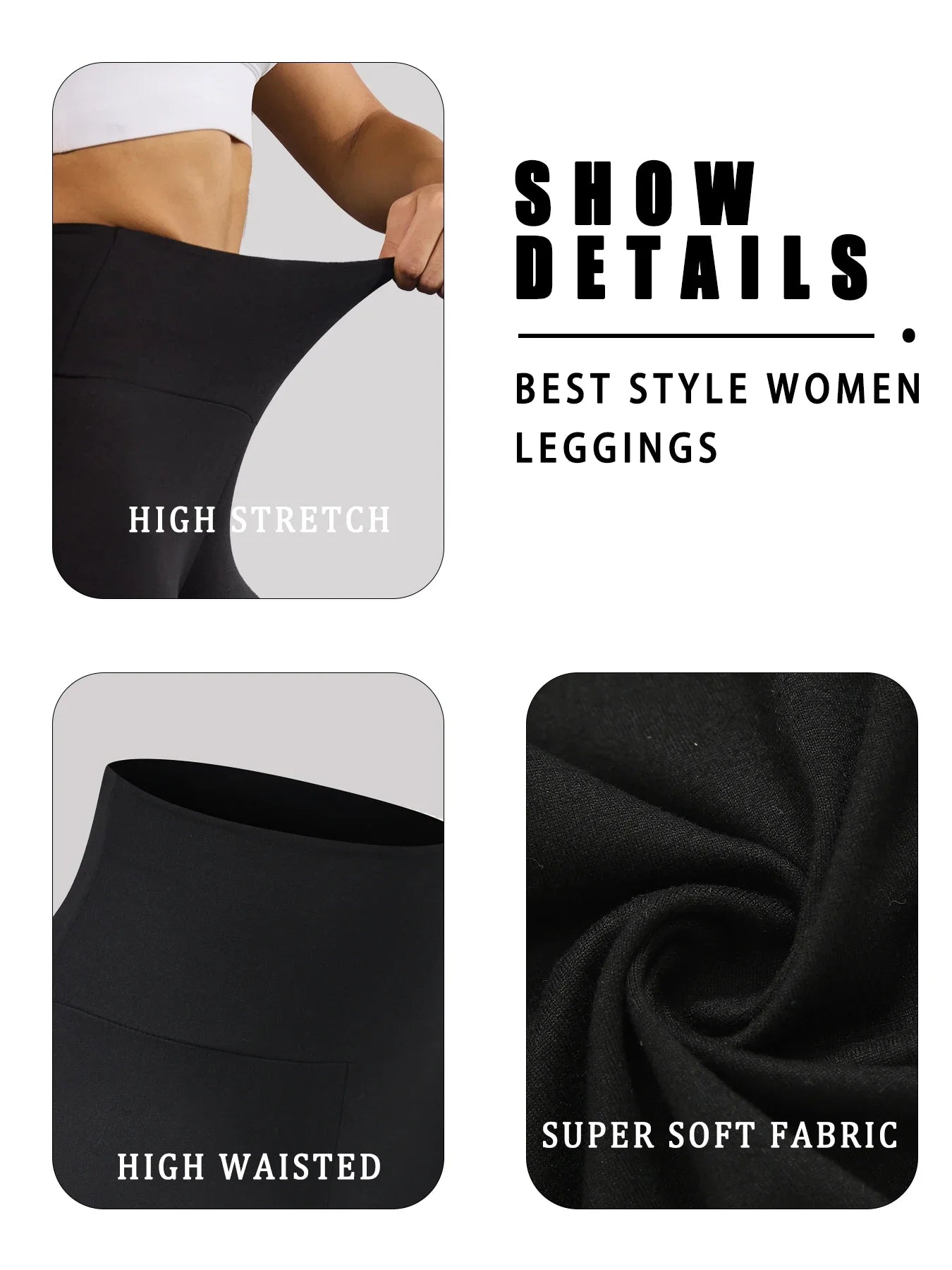 High-Waisted Active Leggings