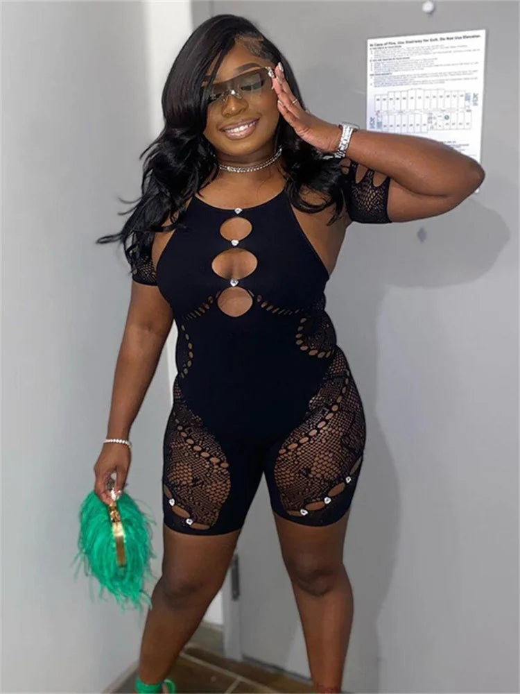 Sexy Cut-Out Bodysuit
