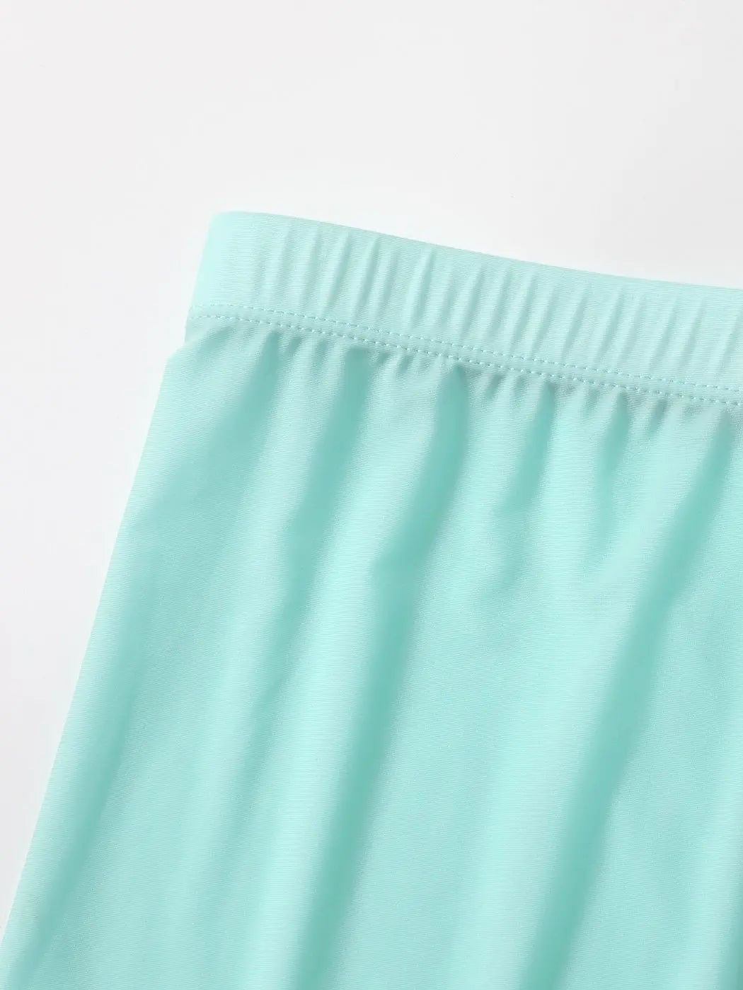 Aqua Dream Shorts - Satin Boxer Style