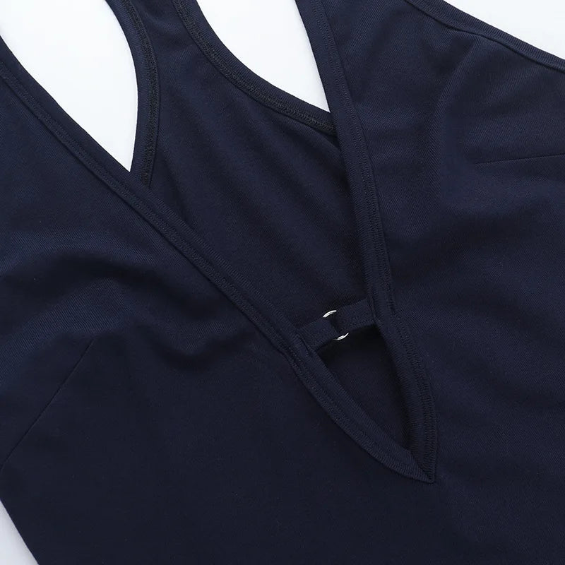 Sleek Black Tank Top