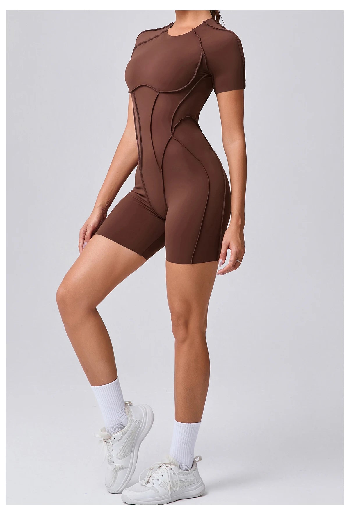 Sleek Black High-Neck Bodysuit