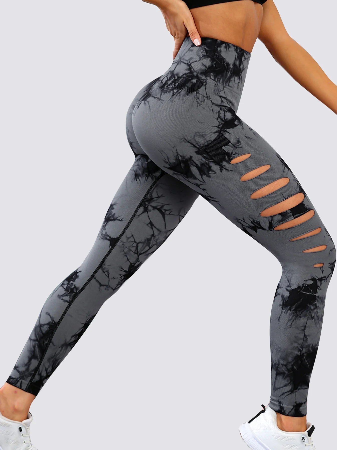 Bold Cut-Out Tummy Control Leggings