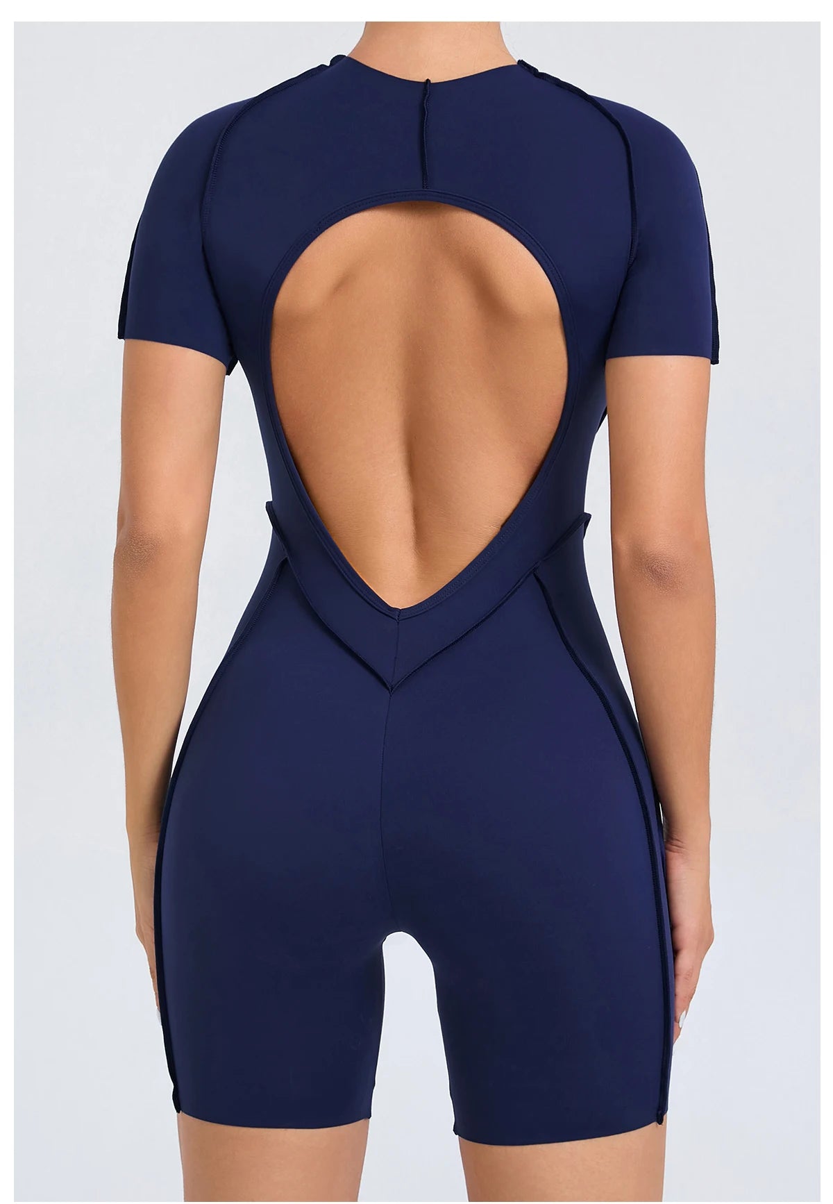 Sleek Black High-Neck Bodysuit