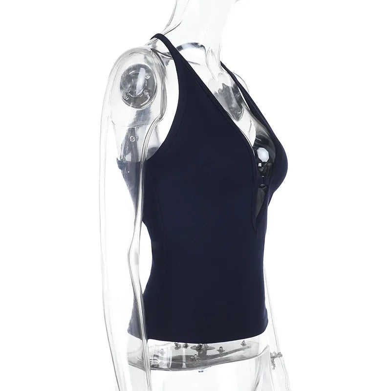Sleek Black Tank Top