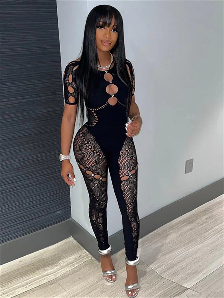 Sexy Cut-Out Bodysuit