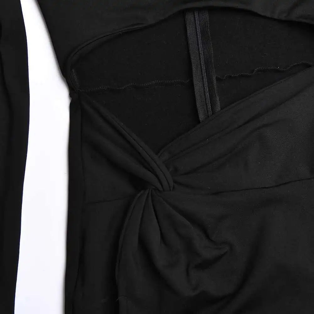 Sultry Cut-Out Maxi Dress
