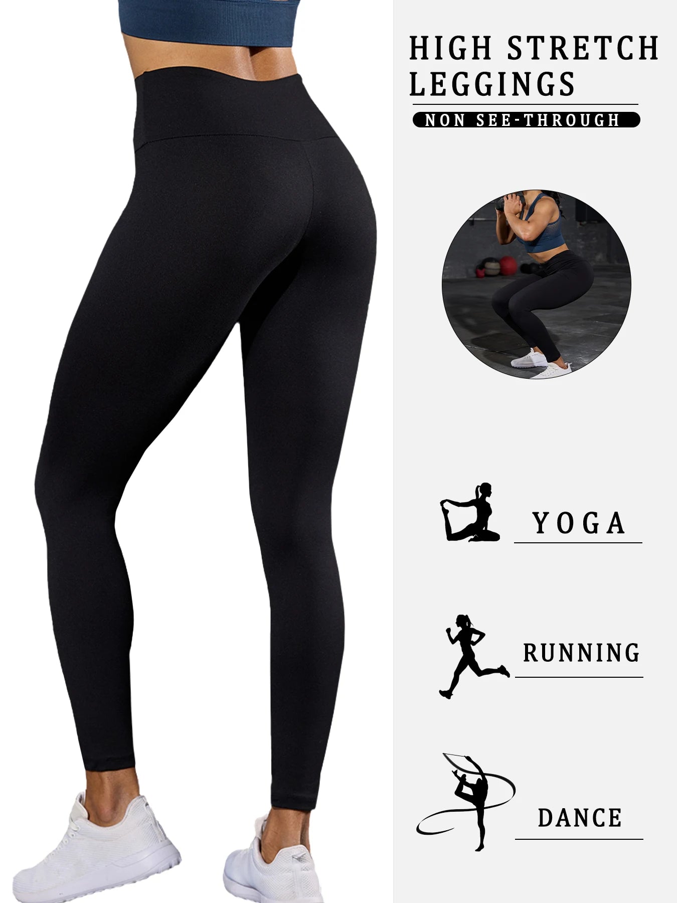 High-Waisted Active Leggings