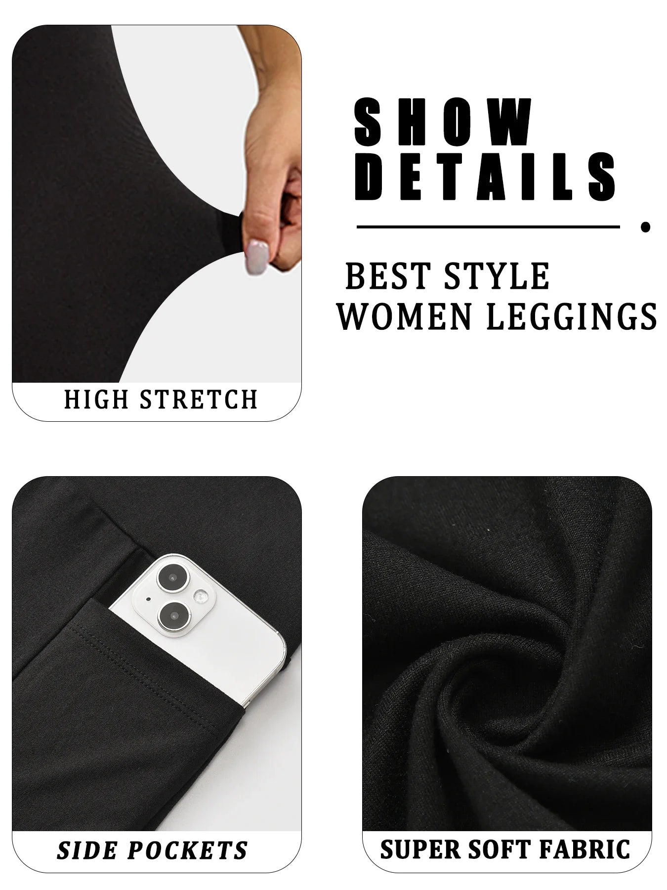 Sleek High-Waisted Leggings