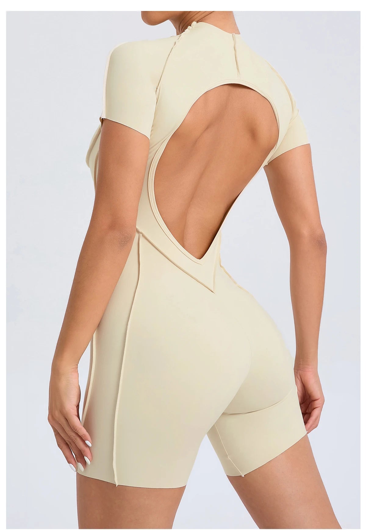 Sleek Black High-Neck Bodysuit
