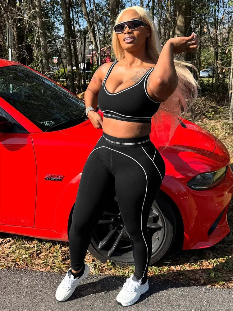 Bold Two-Piece Activewear Set