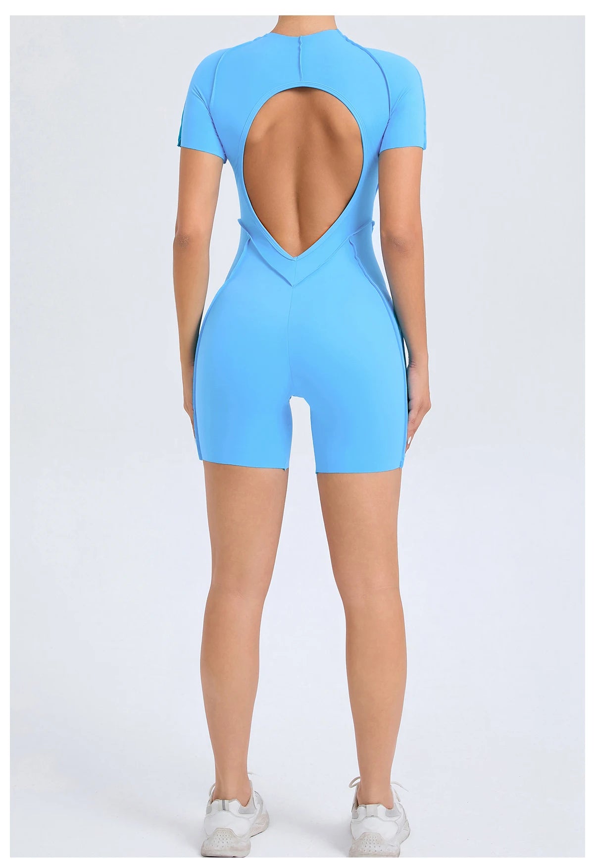 Sleek Black High-Neck Bodysuit