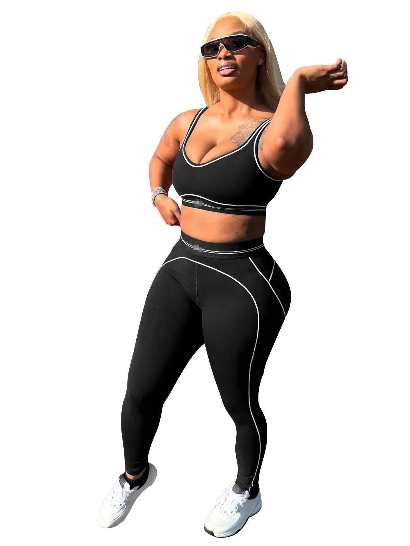 Bold Two-Piece Activewear Set