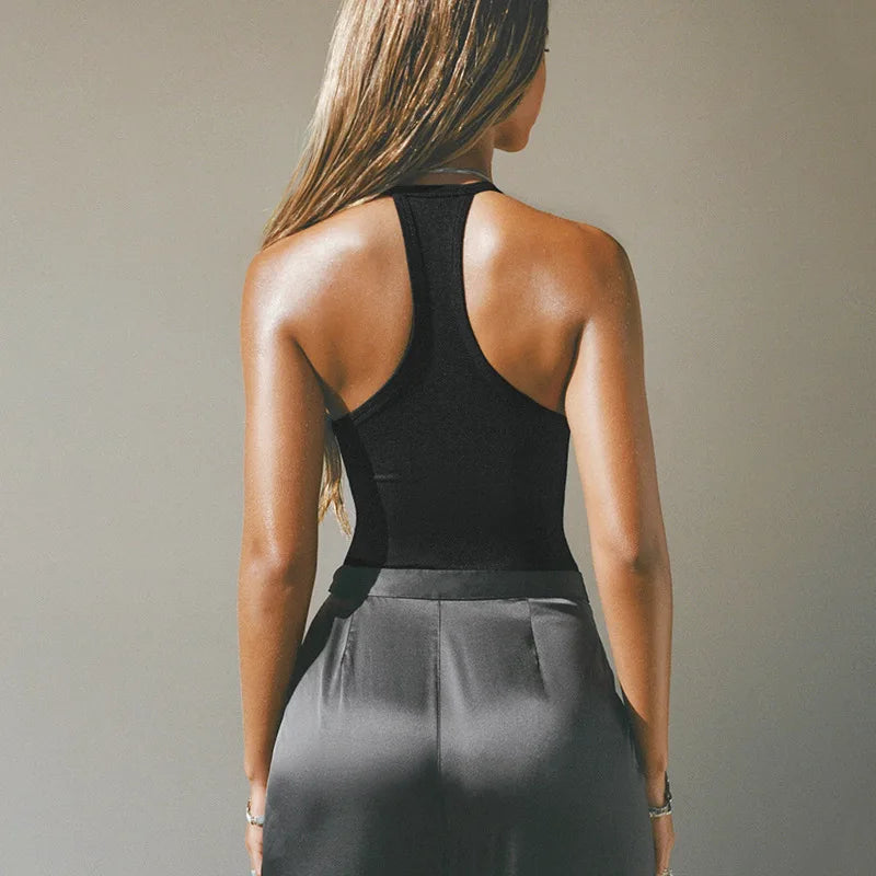 Sleek Black Tank Top