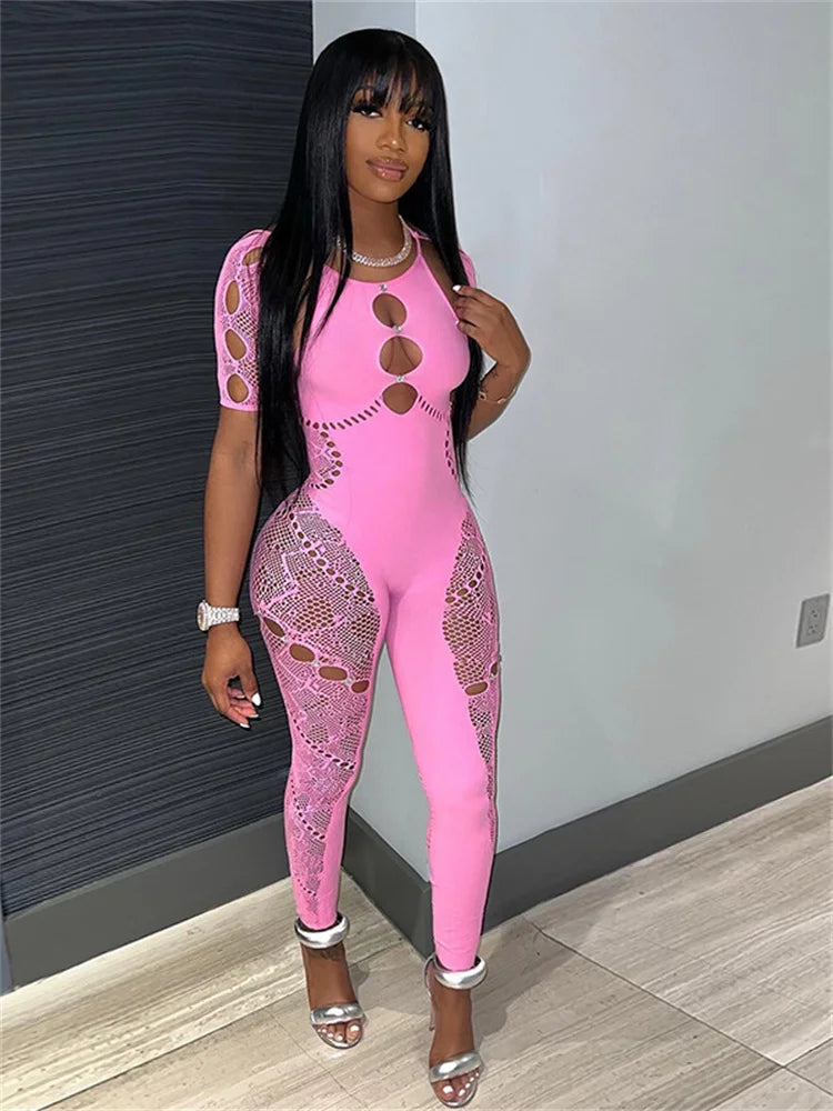 Sexy Cut-Out Bodysuit