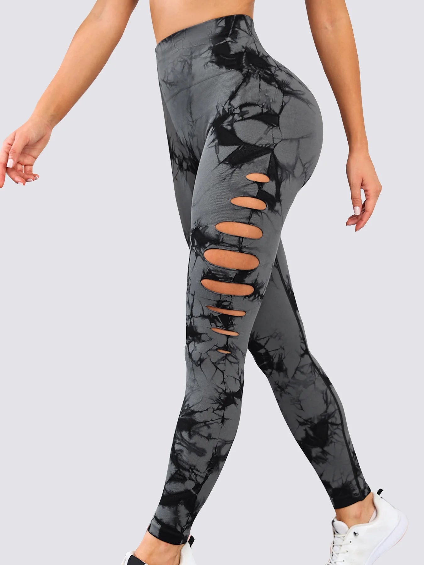 Bold Cut-Out Tummy Control Leggings