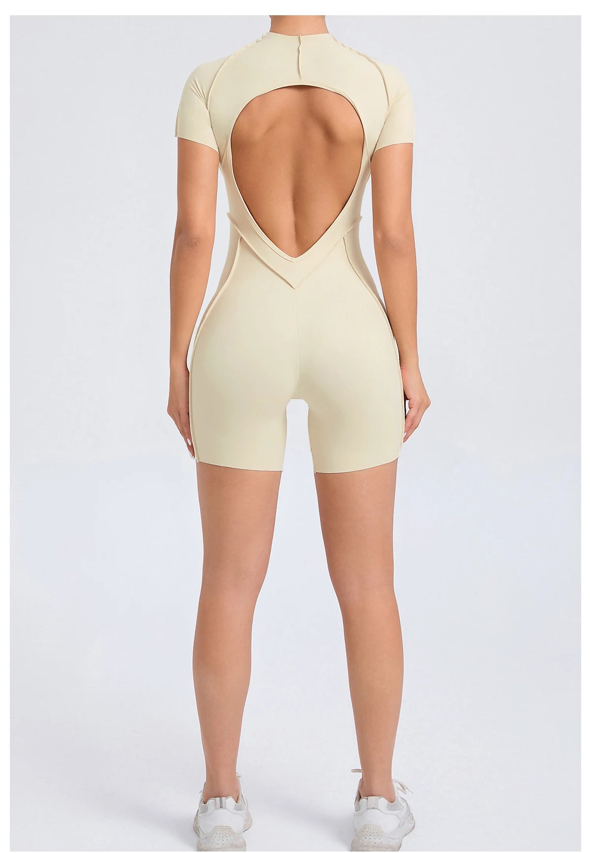 Sleek Black High-Neck Bodysuit
