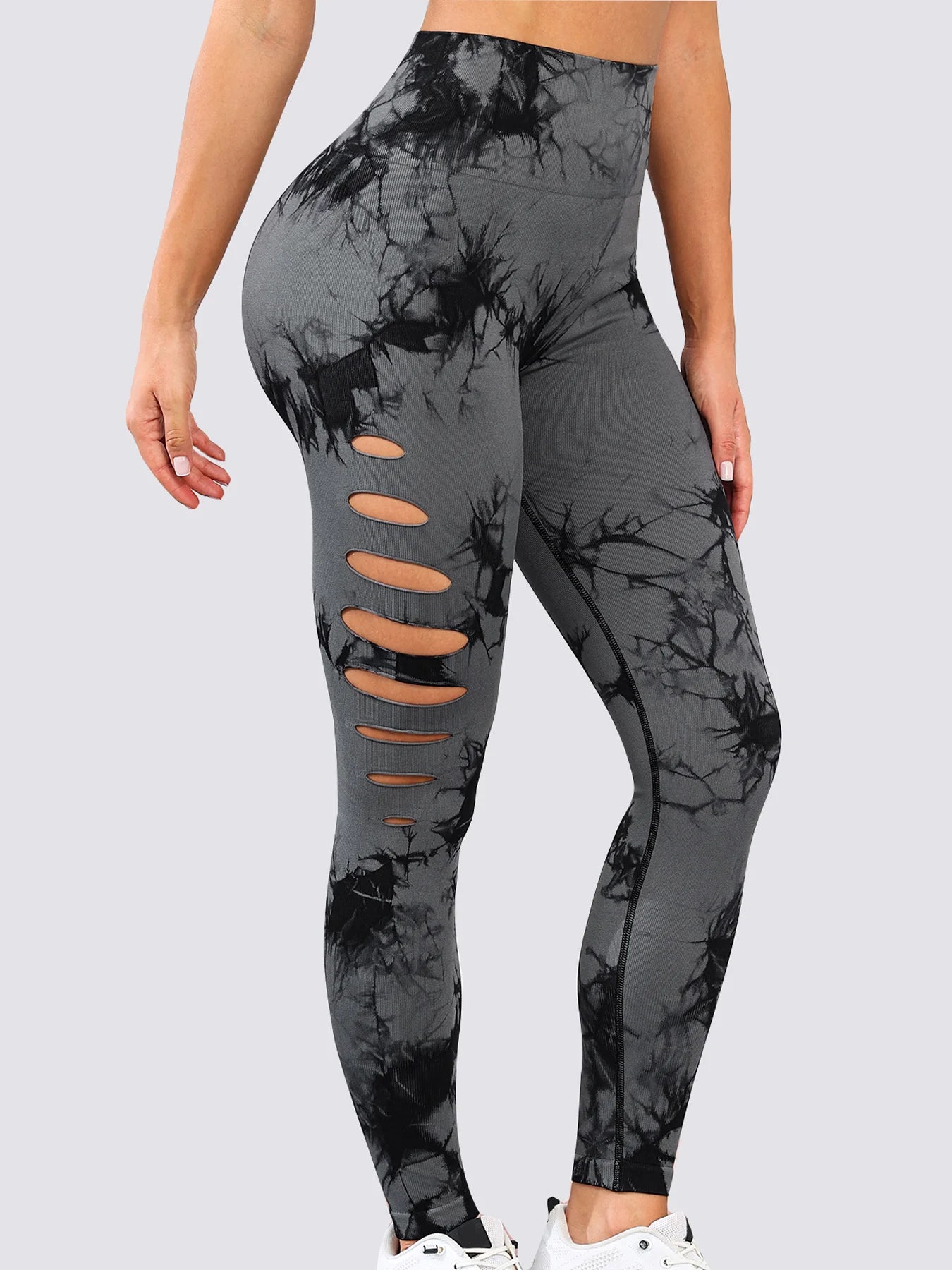 Bold Cut-Out Tummy Control Leggings