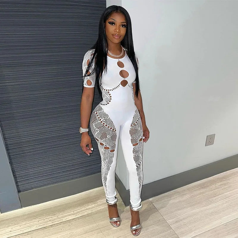 Sexy Cut-Out Bodysuit