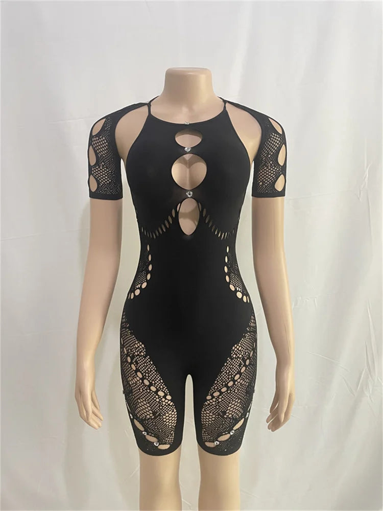 Sexy Cut-Out Bodysuit