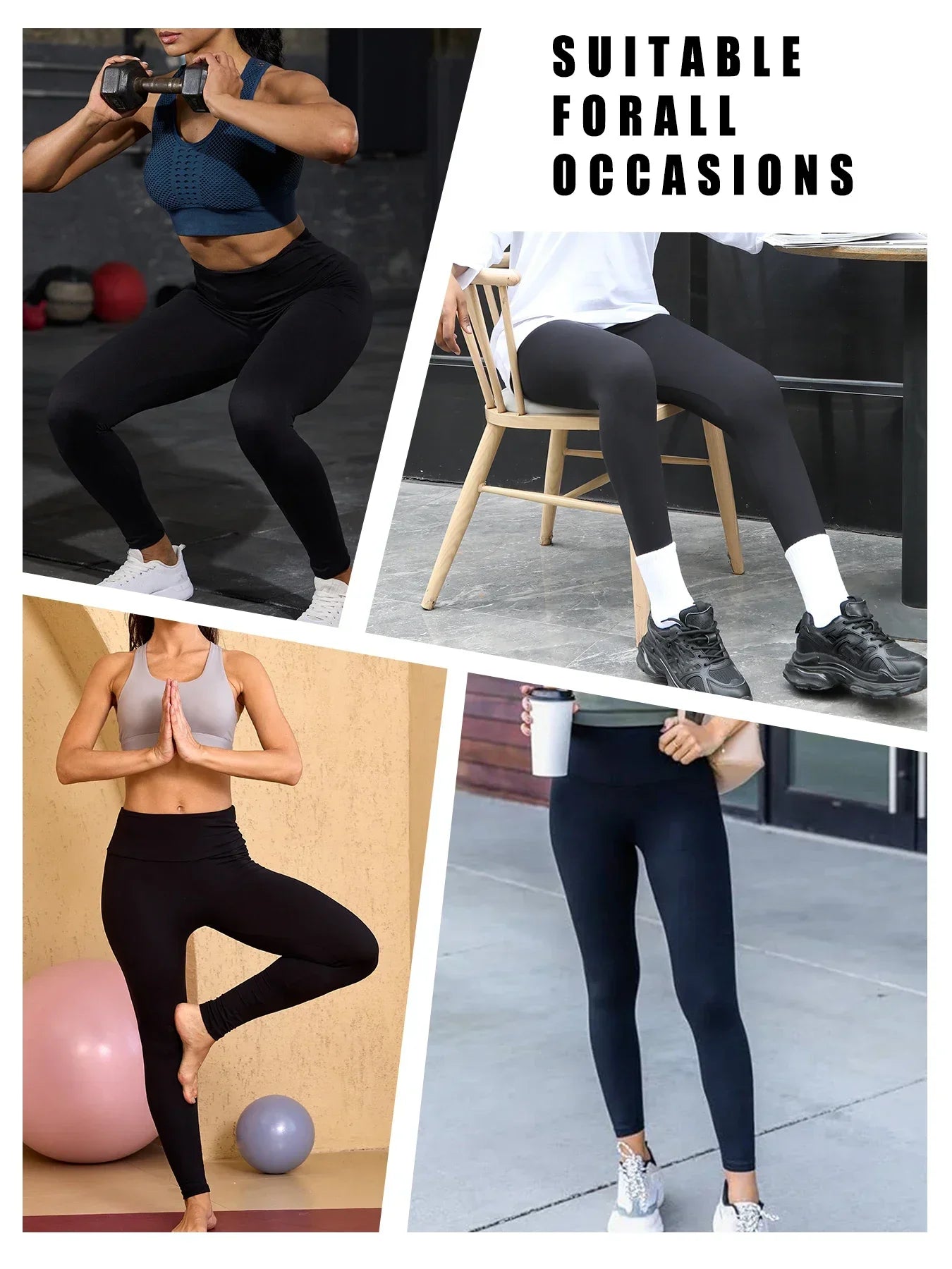 High-Waisted Active Leggings