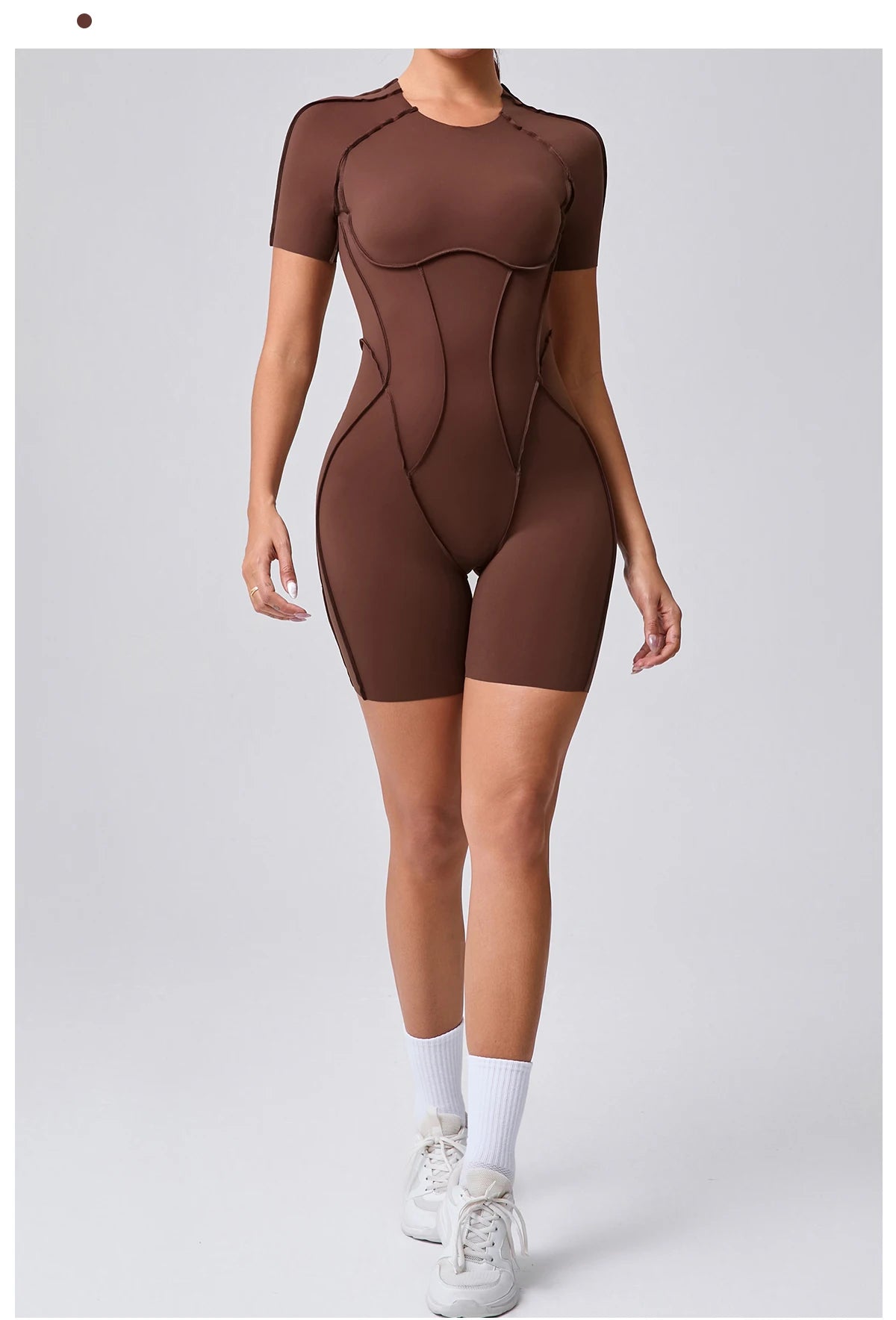 Sleek Black High-Neck Bodysuit