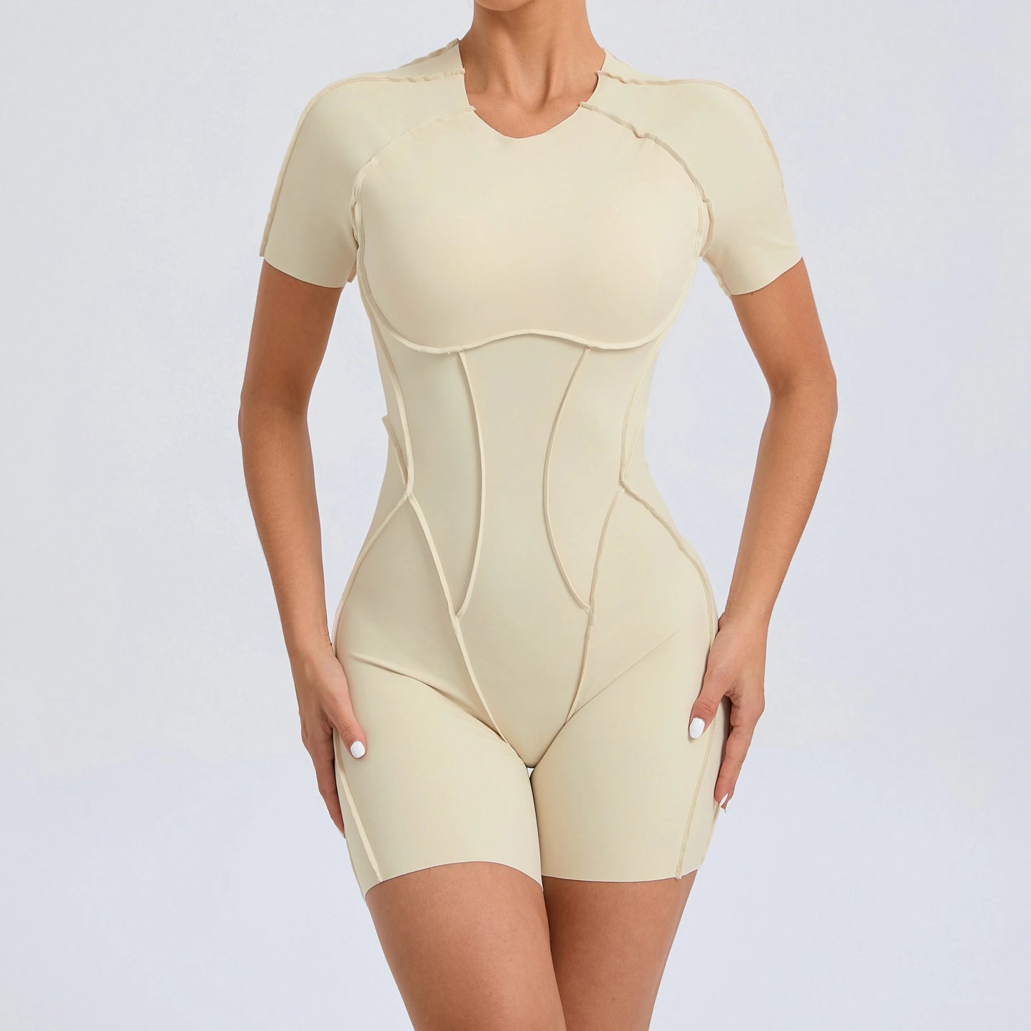 Sleek Black High-Neck Bodysuit