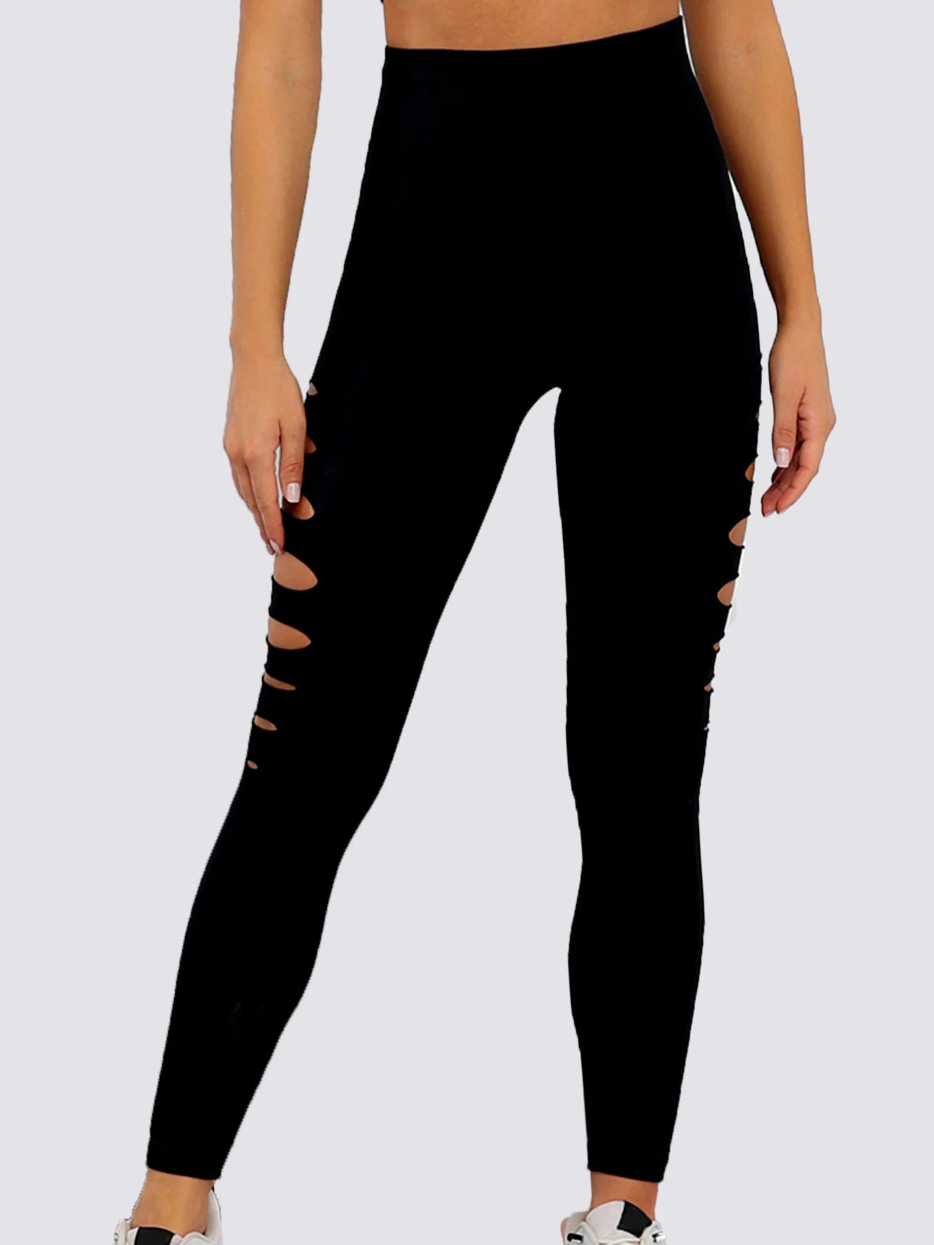 Bold Cut-Out Tummy Control Leggings