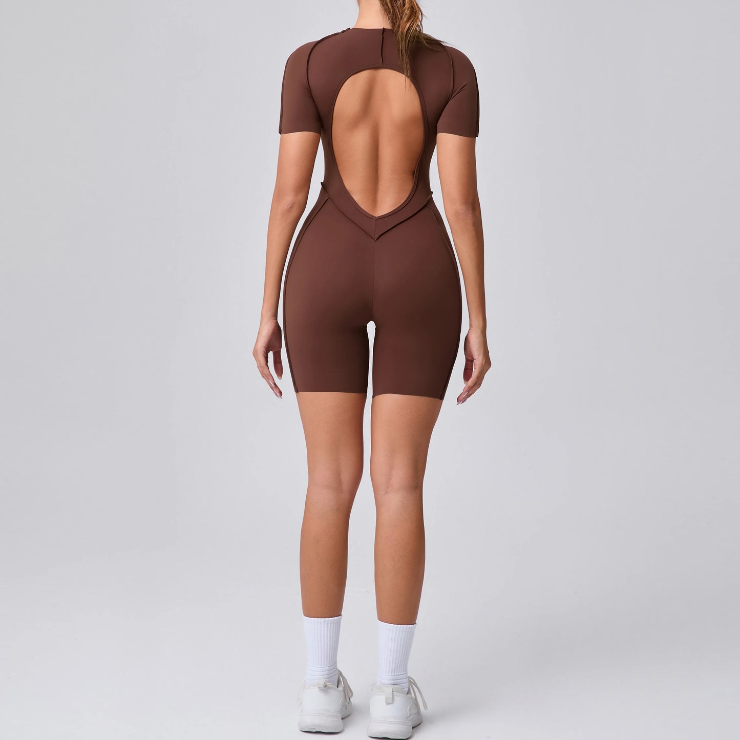 Sleek Black High-Neck Bodysuit