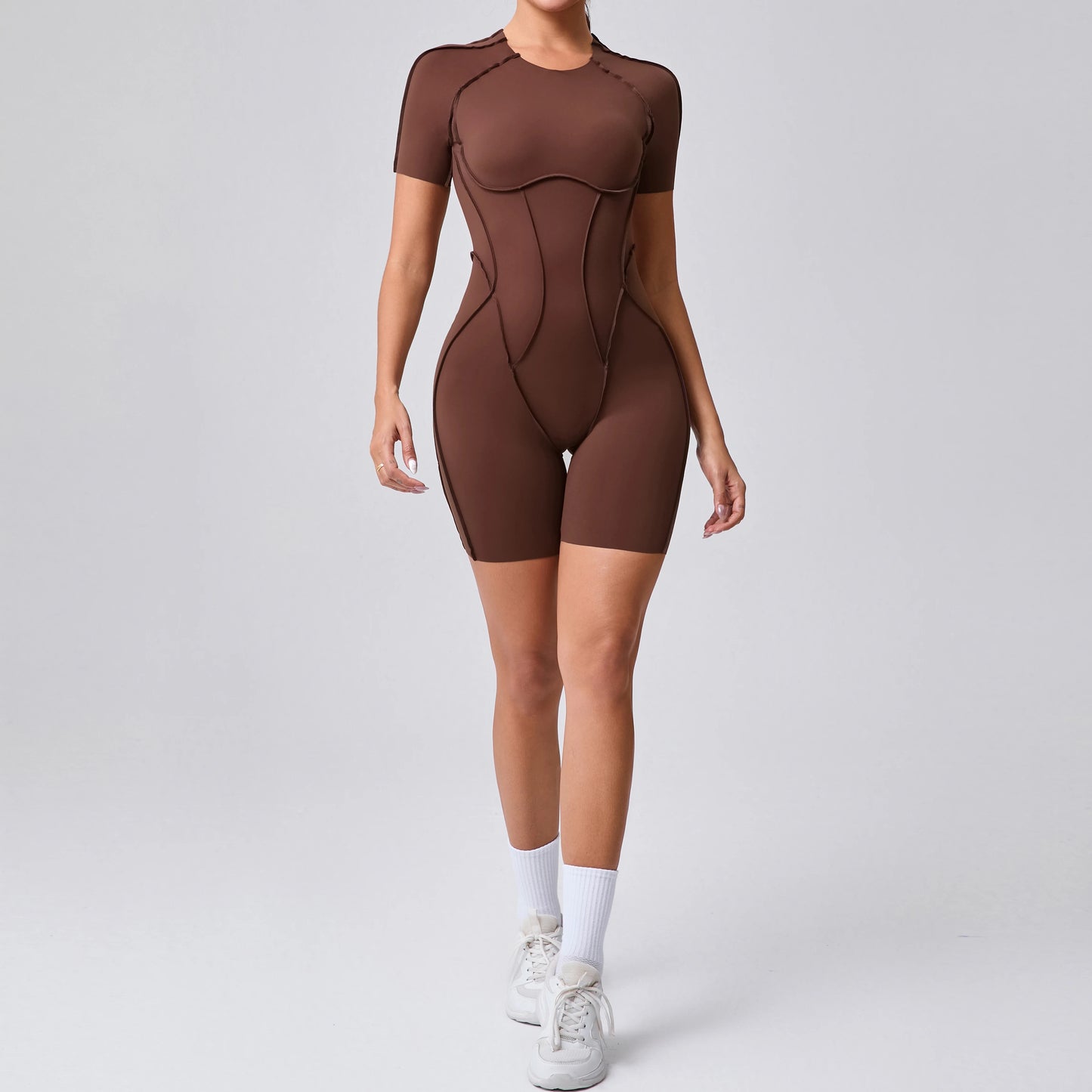 Sleek Black High-Neck Bodysuit