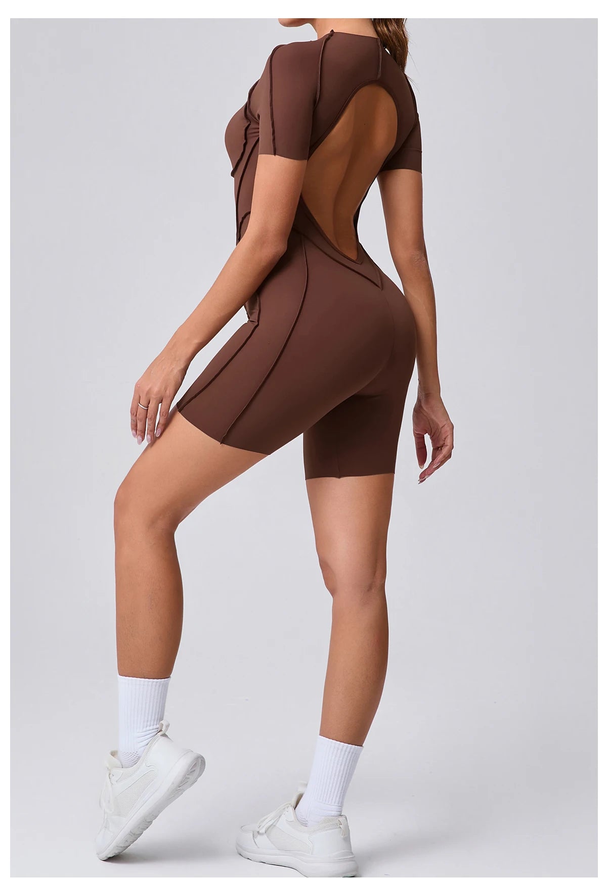 Sleek Black High-Neck Bodysuit