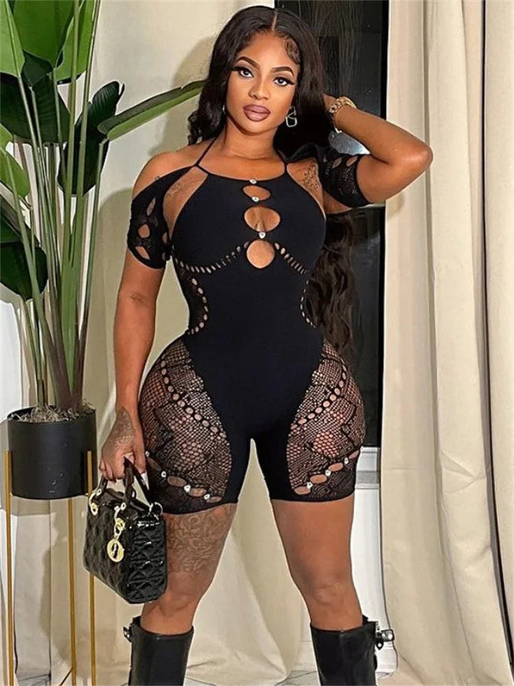 Sexy Cut-Out Bodysuit