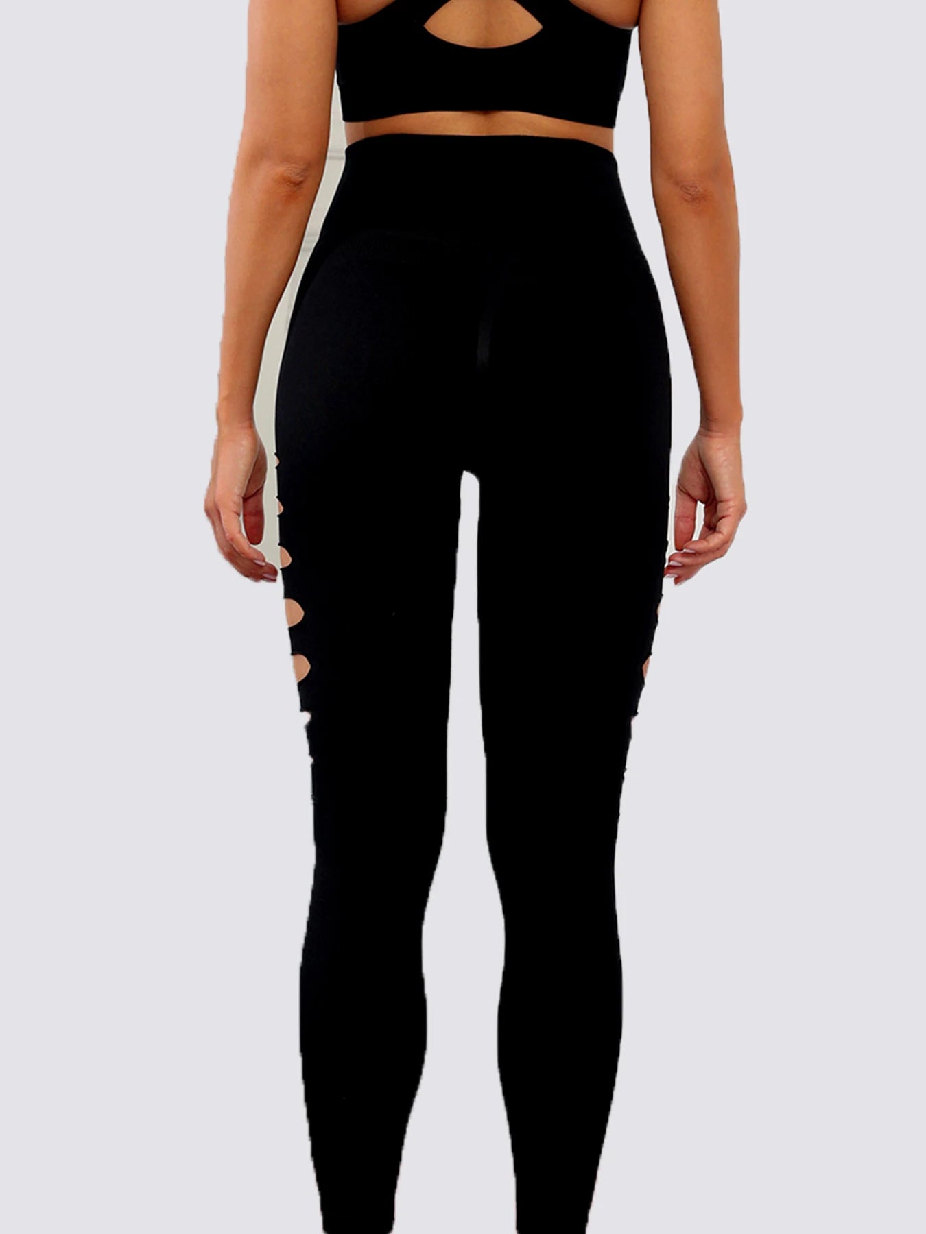 Bold Cut-Out Tummy Control Leggings