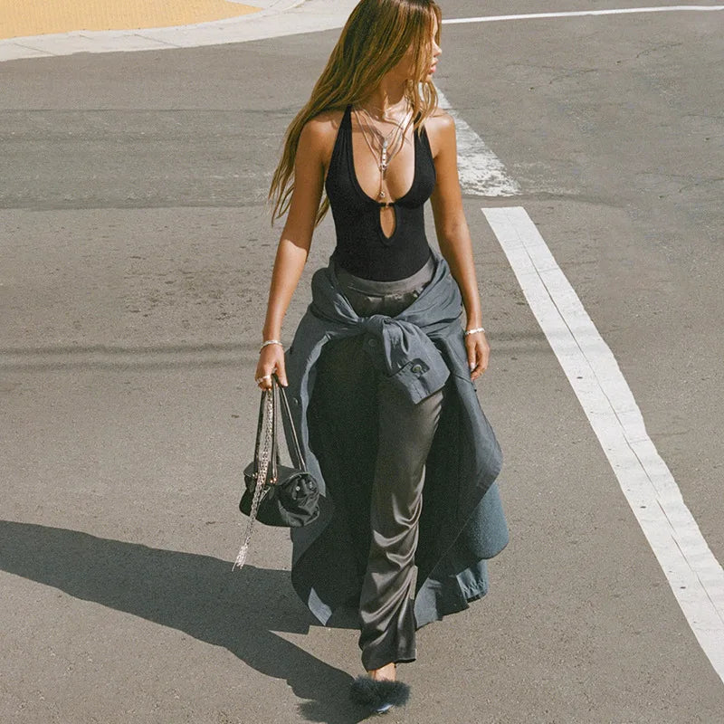 Sleek Black Tank Top