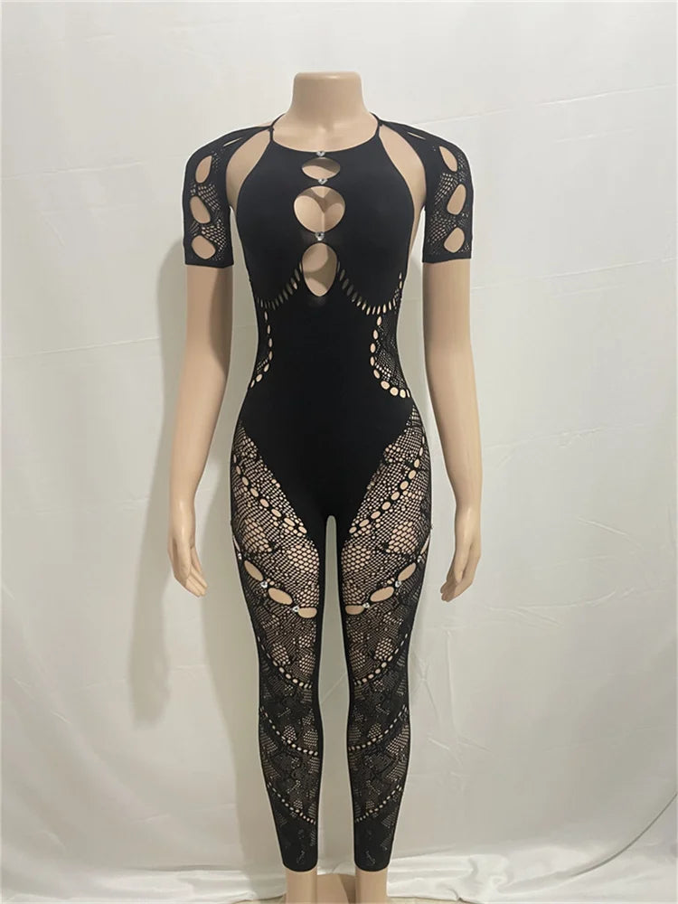 Sexy Cut-Out Bodysuit