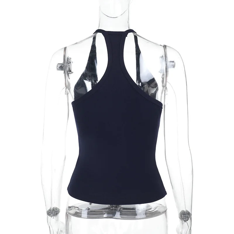 Sleek Black Tank Top