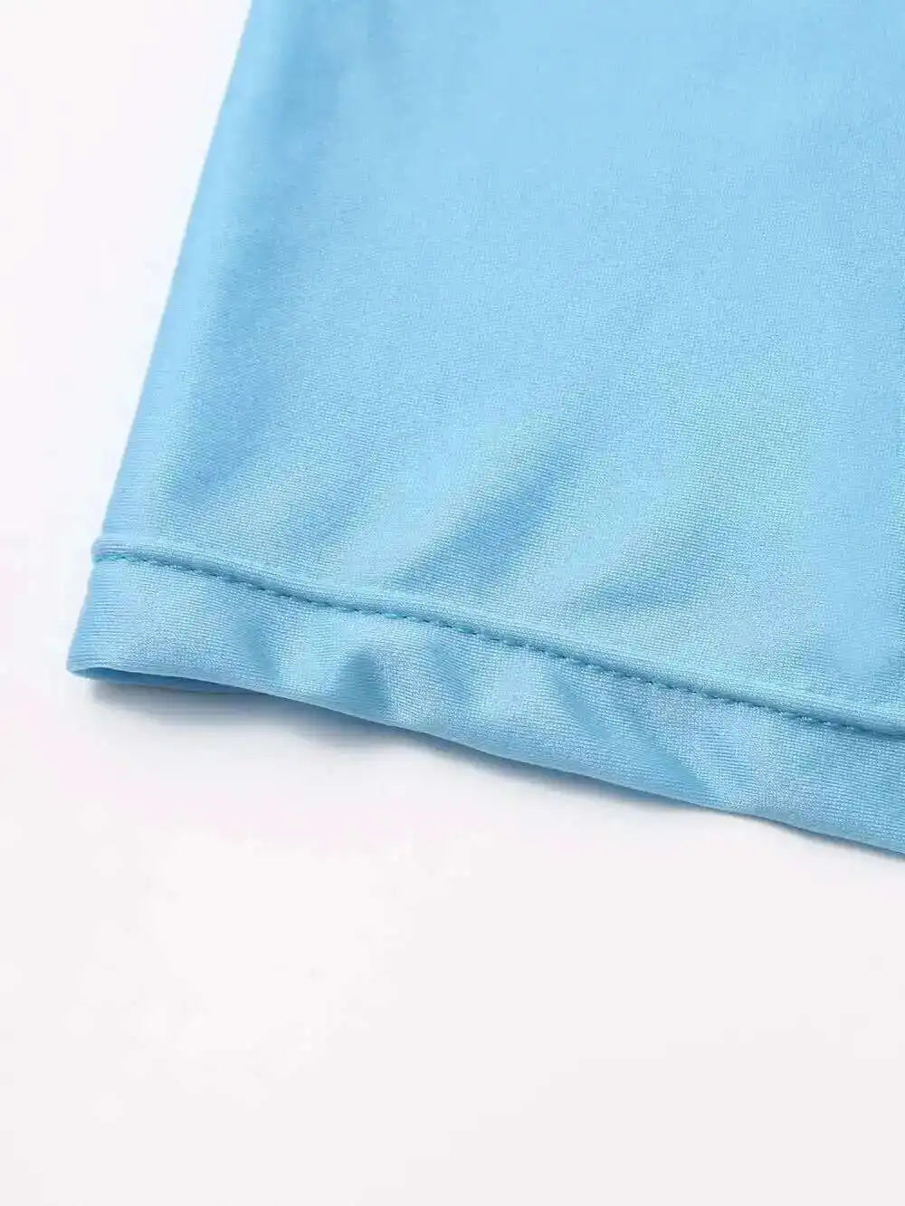 Aqua Dream Shorts - Satin Boxer Style