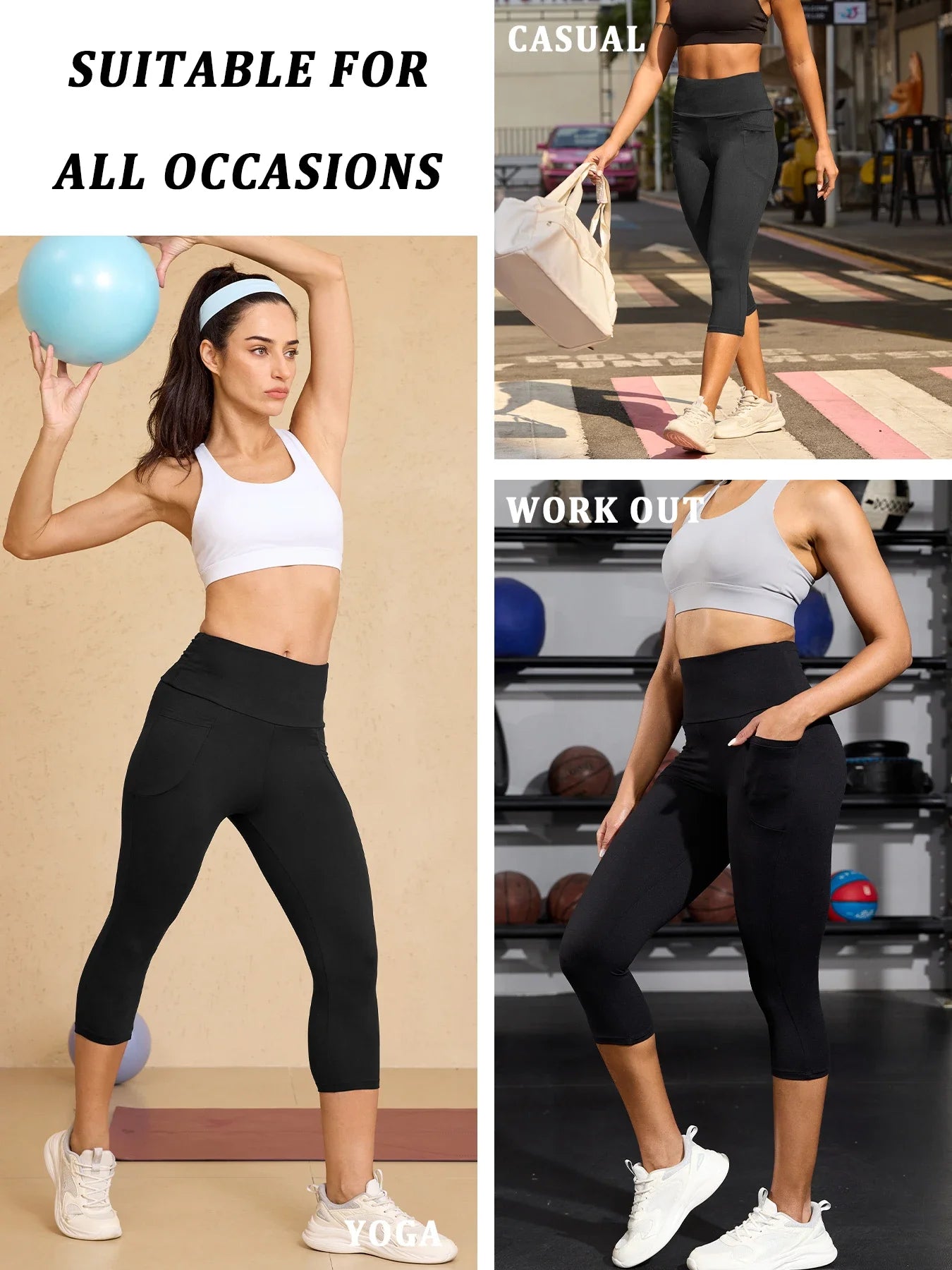 Sleek High-Waisted Leggings