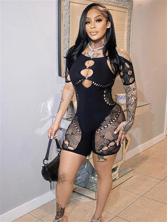 Sexy Cut-Out Bodysuit