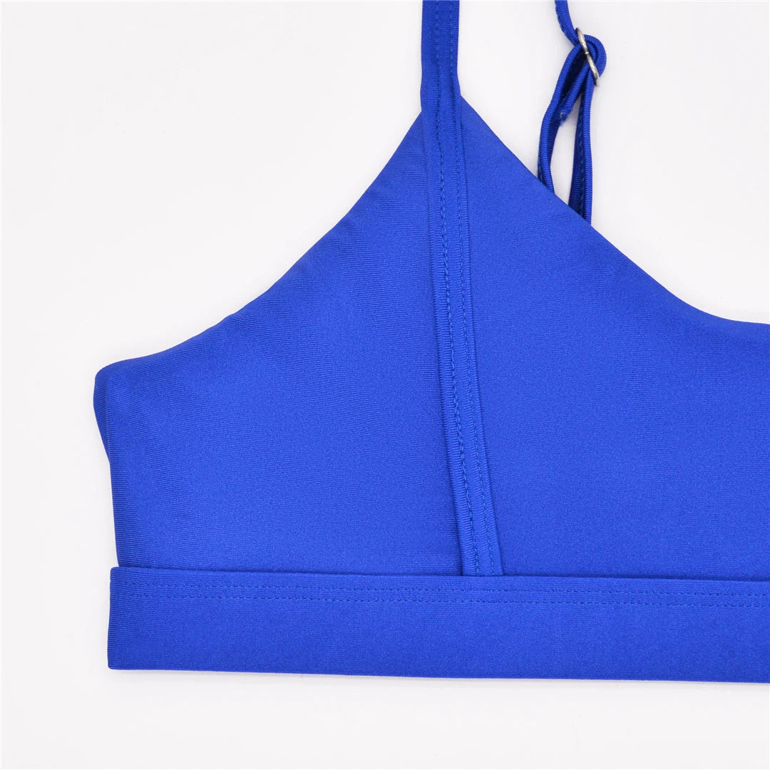 S - XL New Sexy High Leg Cut Bikini Women Swimwear Female Swimsuit Two-pieces Bikini set Bather Padded Bathing Suit Swim V5288
