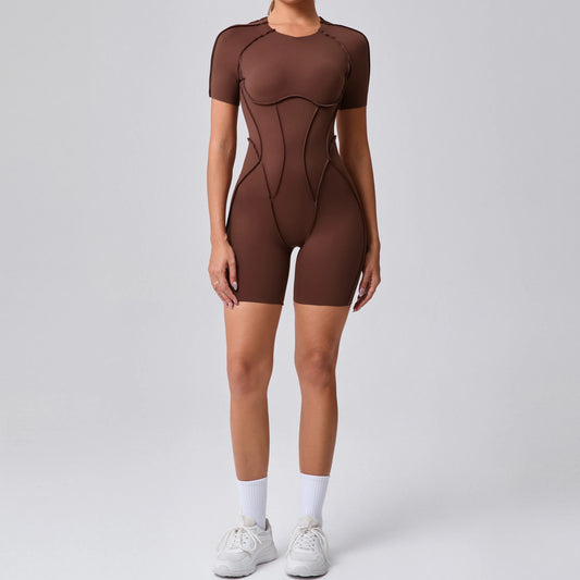 Sleek Black High-Neck Bodysuit