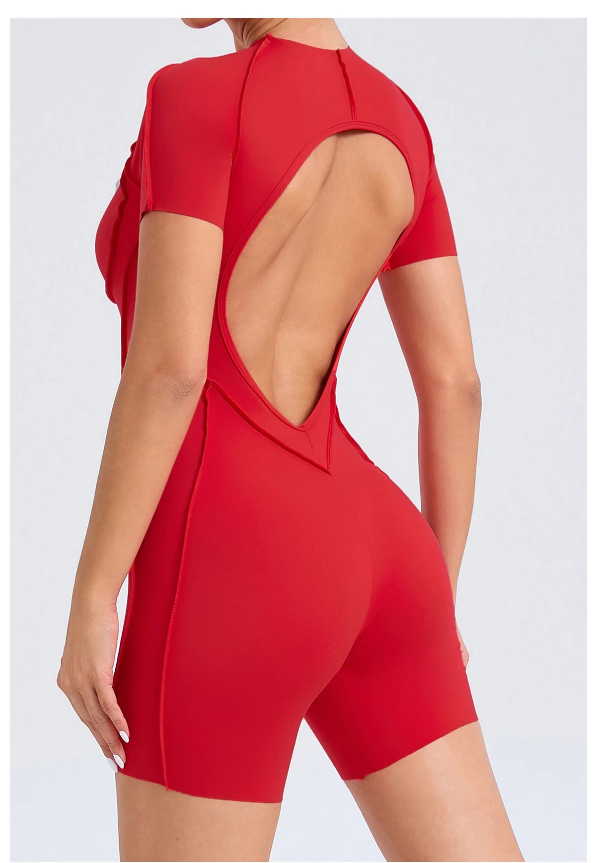 Sleek Black High-Neck Bodysuit