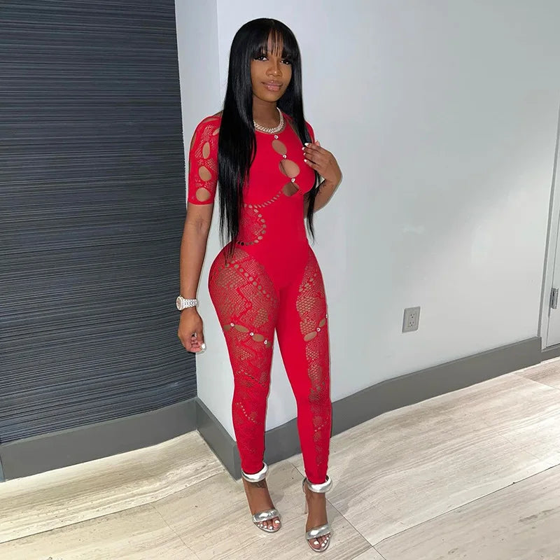 Sexy Cut-Out Bodysuit