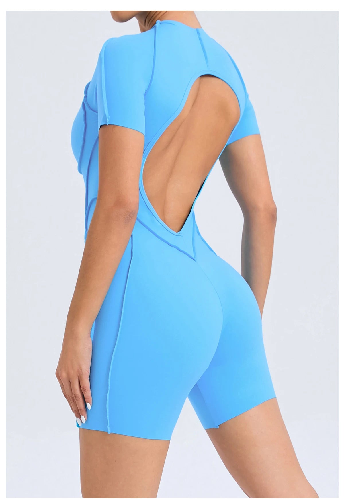 Sleek Black High-Neck Bodysuit