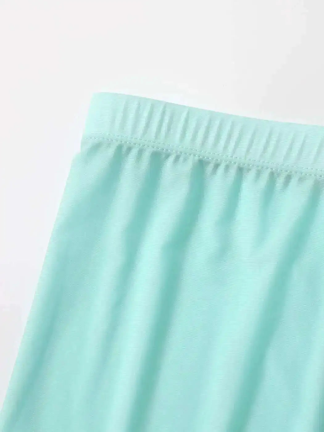Aqua Dream Shorts - Satin Boxer Style